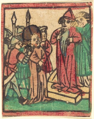 Caiaphas Tearing his Clothes
