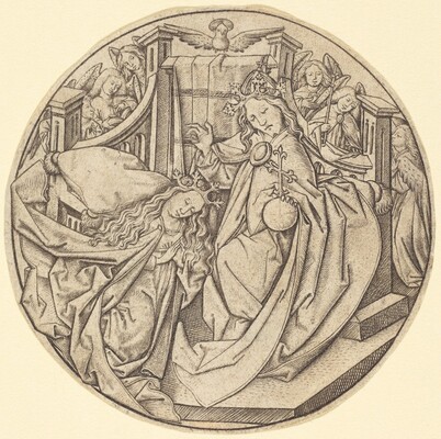 Christ Blessing the Virgin