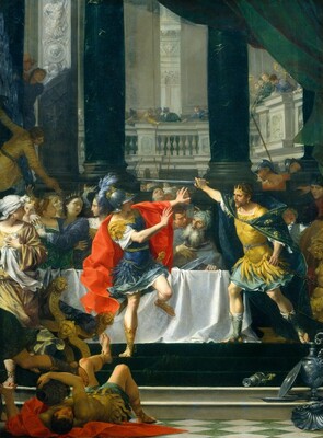 Alexander the Great Threatened by His Father