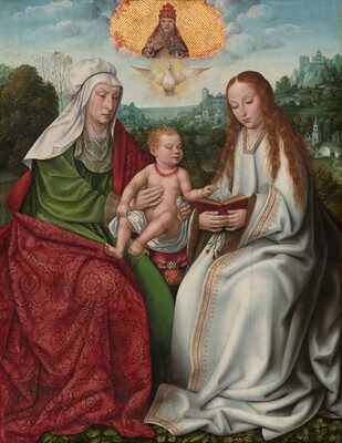 Saint Anne with the Virgin and the Christ Child