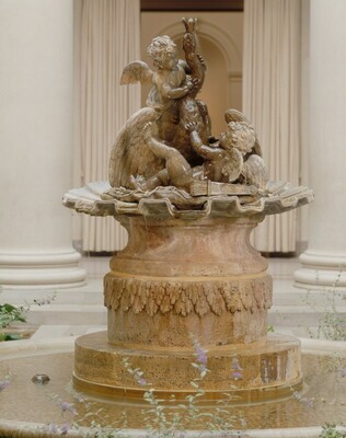 Cherubs Playing with a Swan