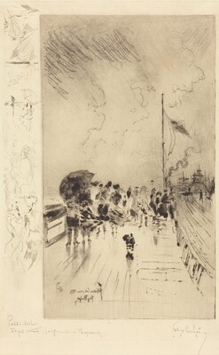 Une Jet&eacute;e en Angleterre (A Pier in England)