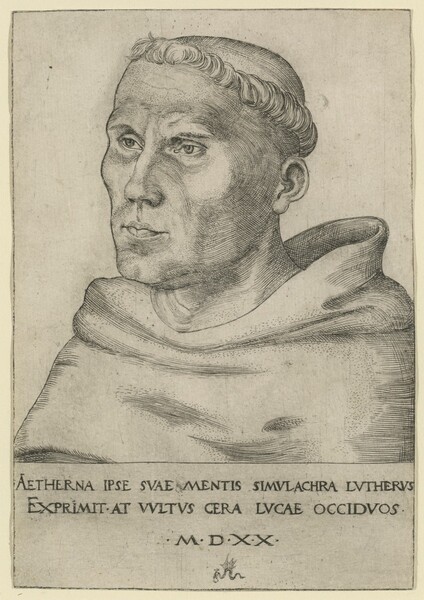 Luther as an Augustinian Friar