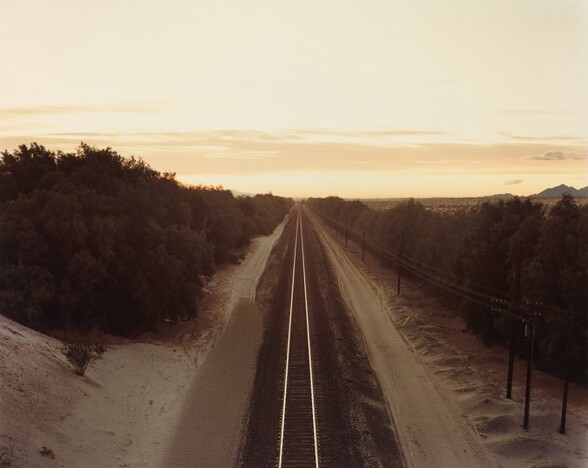 Train Tracks, Colorado Desert, California
