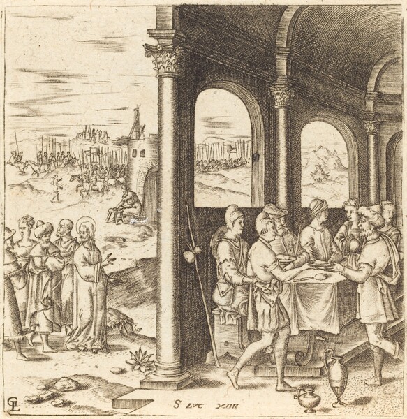 Christ Journeying to the House of a Pharisee