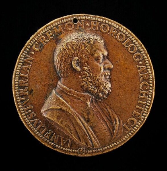 Giannello della Torre of Cremona, 1500-1585, Engineer in the Service of Charles V (obverse)
