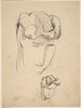 Studies of a Head of a Woman [recto]