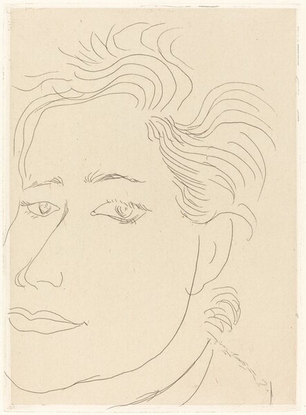 Outamaro (Portrait of Margot Matisse?)