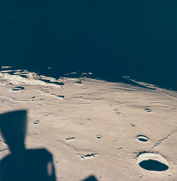 Apollo 11 View of Moon