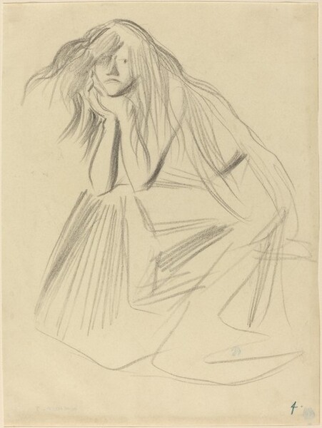 Seated Woman, Chin on Hands
