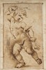 Dancing Putto Holding a Drapery