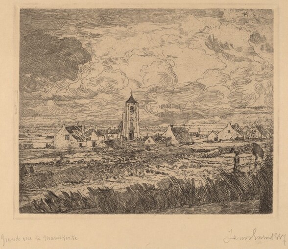 Large View of Mariakerke (Grande vue de Mariakerke)