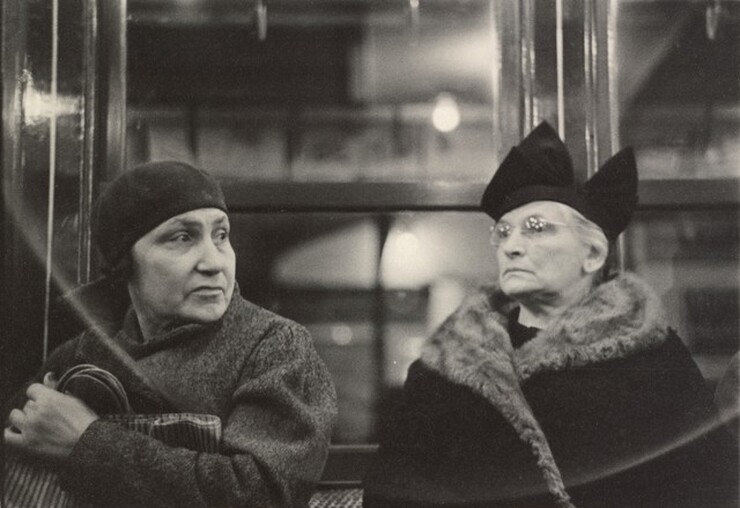 walker evans new york subway