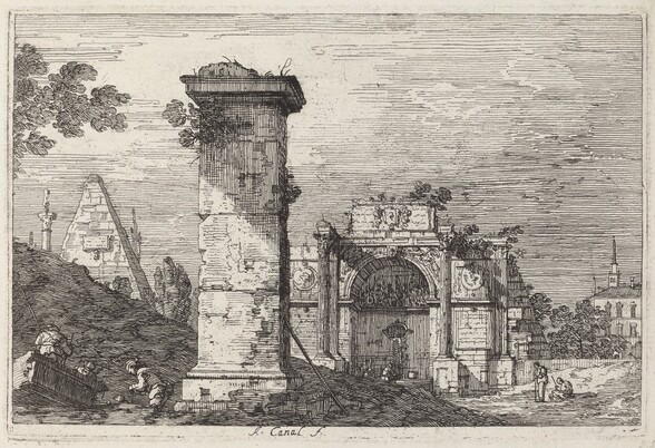 Landscape with Ruined Monuments