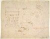 Architectural Details and a Soldier [verso]