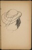 Kopf mit Hut, Gesicht verworfen (Head with a Hat) [p. 37]