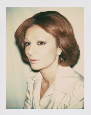 Andy Warhol, Farah Diba Pahlavi (Empress of Iran), March 1976March 1976
