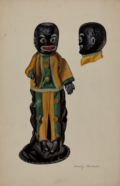 Negro Hand Puppet