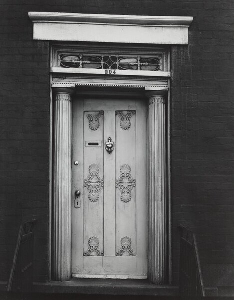 Doorway, 204 West 13th Street, New York City, around 1931