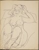Sitzende Frau in Wäsche (Half Nude, Seated) [p. 31]