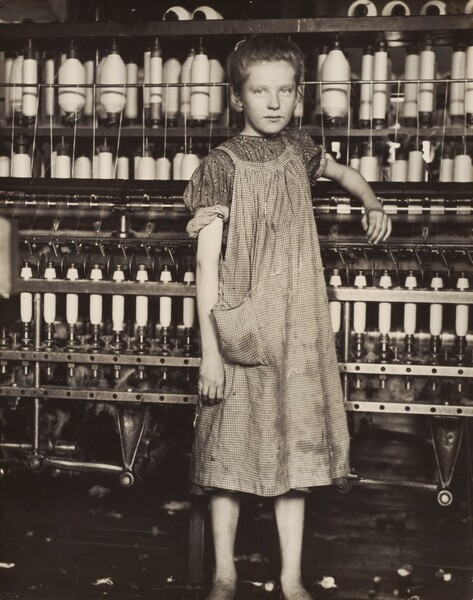 Addie Card, 12 years old. Spinner in cotton mill, North Pownal, Vermont