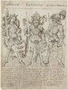 King Arthur, Charlemagne and Godfrey of Boulogne