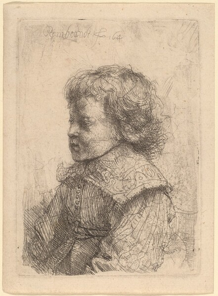 Portrait of a Boy in Profile
