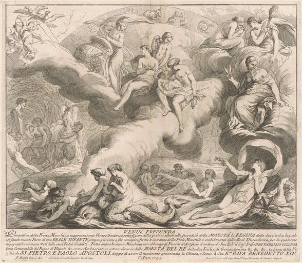 The Prima Macchina for the Chinea of 1743: Venus Genetrix