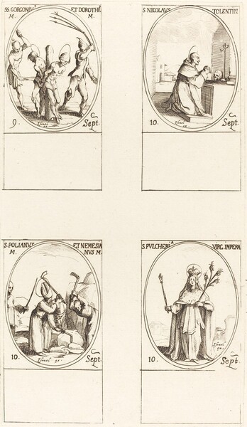 Sts. Gorgonius & Dorothy; St. Nicholas of Tolentino; St. Polianus & Nemesian; St. Pul