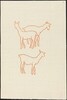 First Book: Three Goats, First Plate (Chevreaux, premiere planche)