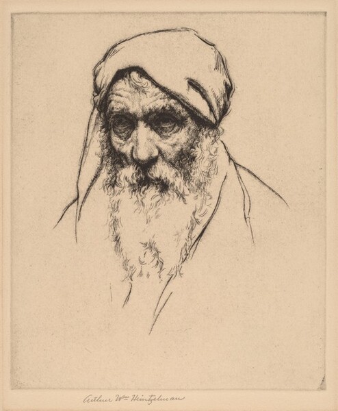 Portrait Study of an Old Man