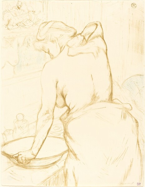 Woman Washing Herself (Femme qui se lave)