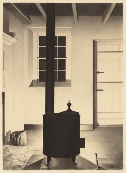 Charles Sheeler, Interior with Stove, 1932