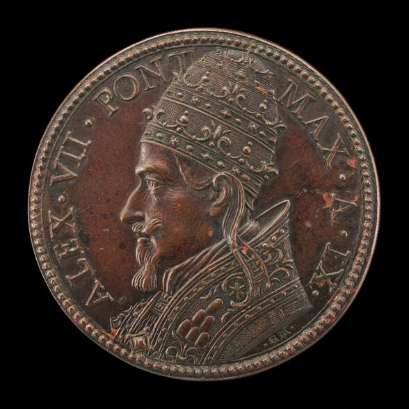 Alexander VII (Fabio Chigi, 1599-1667), Pope 1655 [obverse]