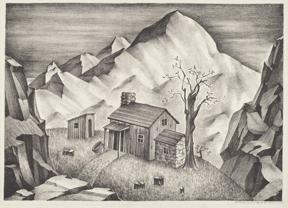 Untitled (Cabin in the Mountains)