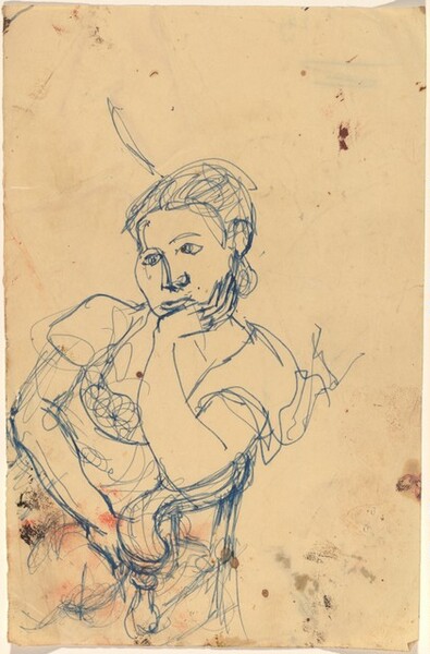 Seated Woman, Leaning to the Right