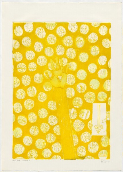 Untitled (Yellow) [trial proof 2nd state]