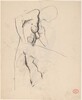 Untitled [study of a female torso] [recto]