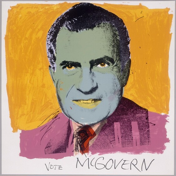 Andy Warhol, Vote McGovern, 1972