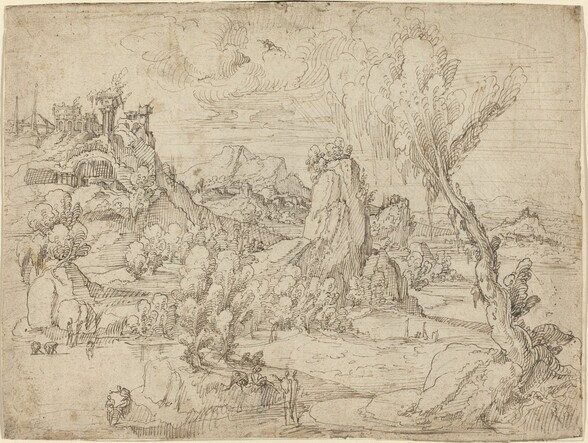 Landscape with the Baptism of Christ