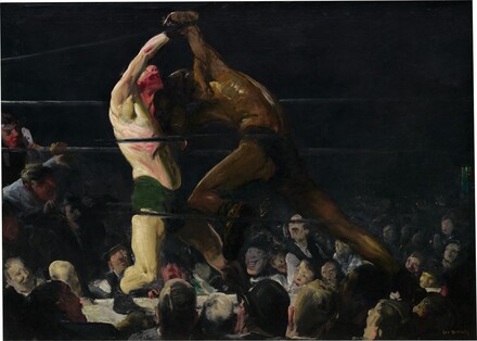 George Bellows, Both Members of This Club, 1909