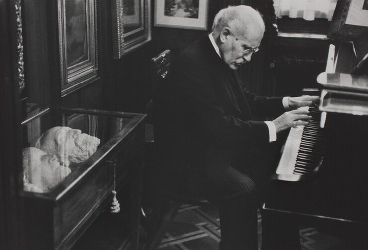 Arturo Toscanini in His Home, Milan