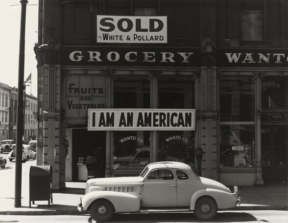 Japanese American-owned grocery store, Oakland, California