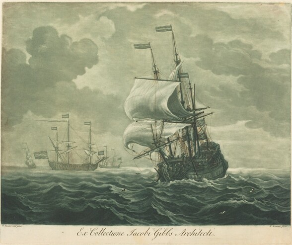 Shipping Scene from the Collection of Jacob Gibbs