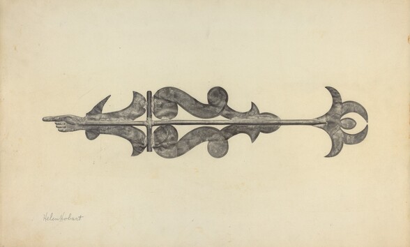 Weather Vane - Scroll with Index