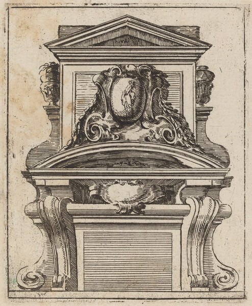 Architectural Motif with a Figure