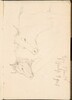 Zwei Studien eines Ochsenkopfes, Notizen  (Two Studies of a Bullock's Head, Notation) [p. 9]