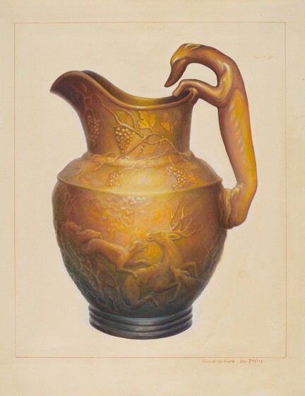 Pottery from the Index of American Design