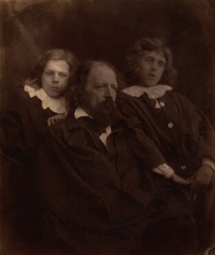 Julia Margaret Cameron, Alfred Tennyson with his Sons, 1865