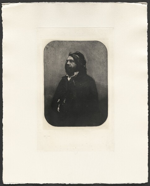 Planche VIII – Portrait de Théophile Gautier, d